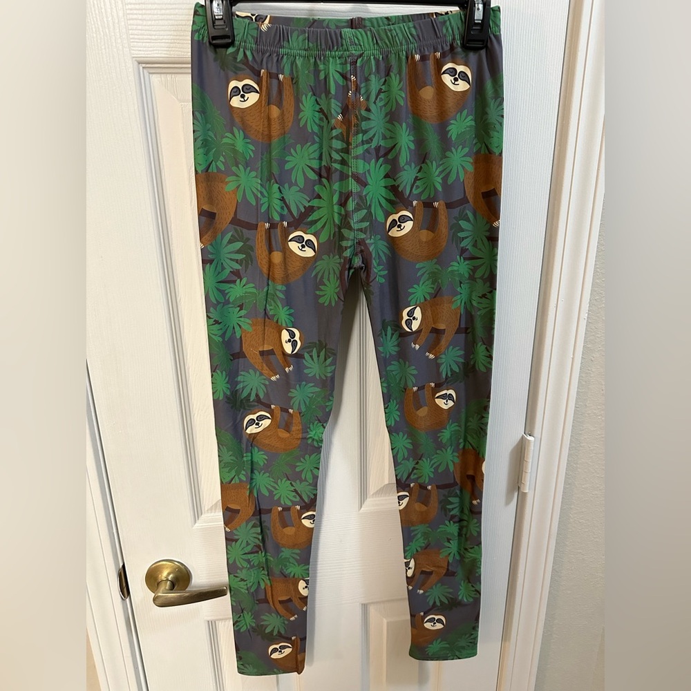 Sloth Print Leggings